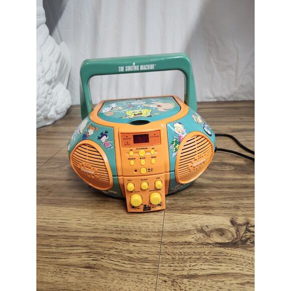 Vintage The Singing Machine Karaoke Nickelodeon Version - Picture 1 of 14